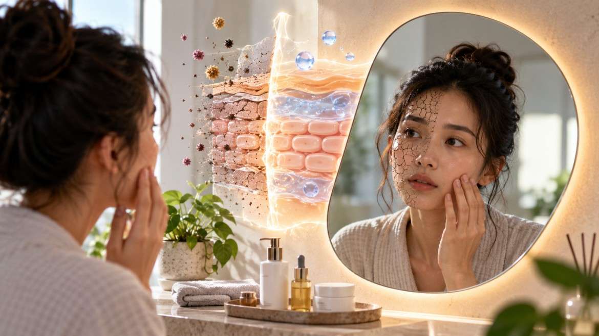 damaged skin barrier