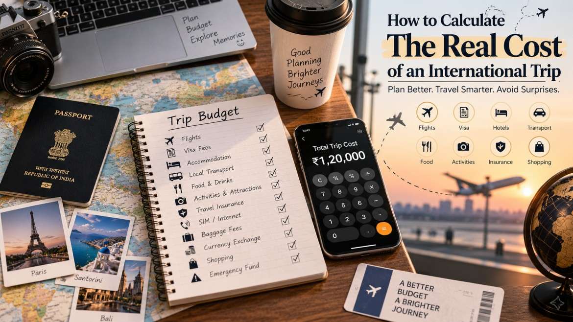 how to budget for an international trip
