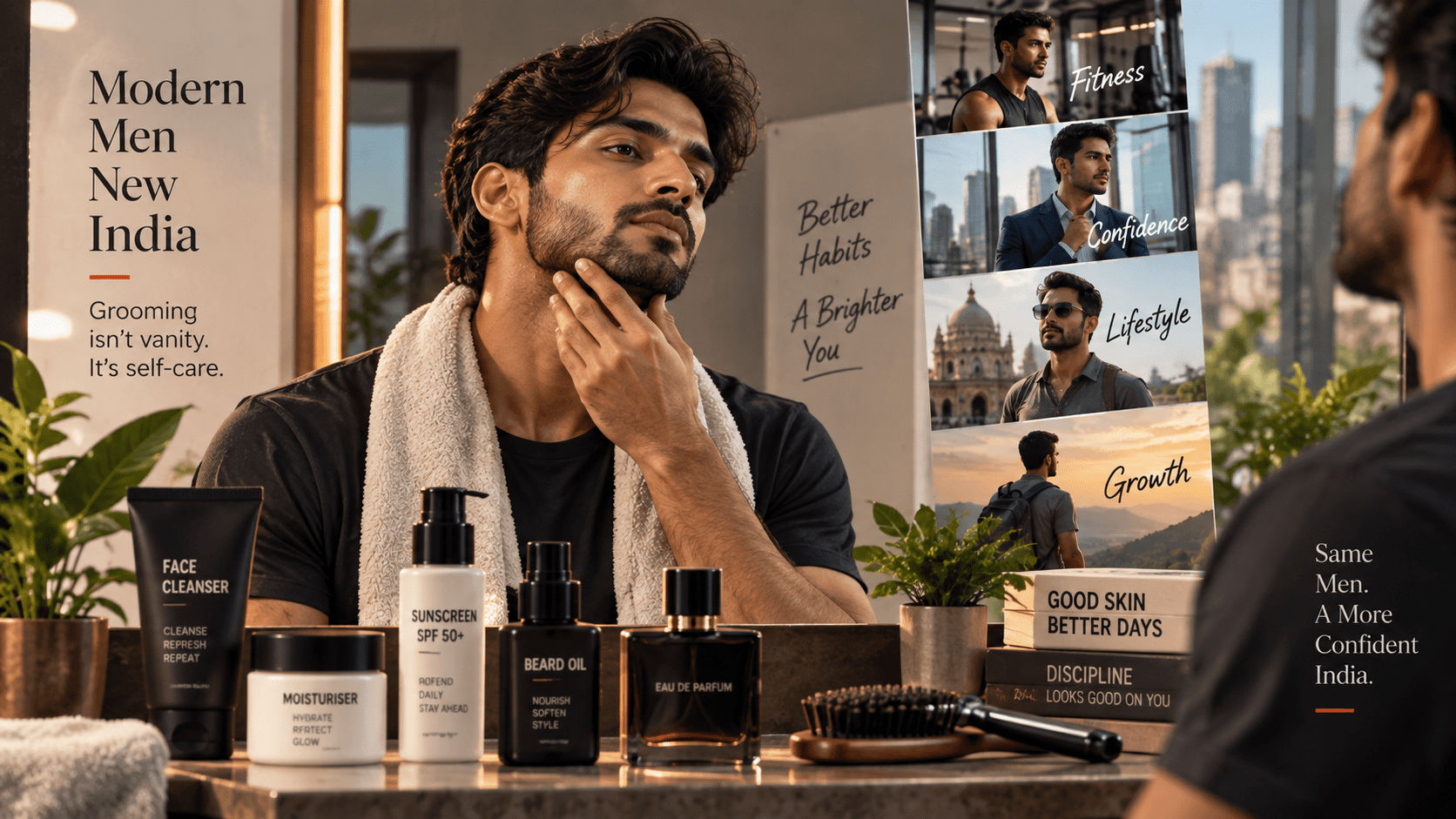 men's grooming market in india