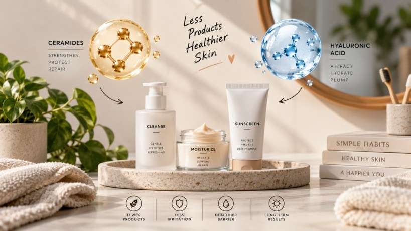 How to Build a Minimalist Skincare Routine: Ceramides vs Hyaluronic Acid and the Products You Actually Need